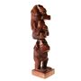 Three Wise Monkeys Totem Pole - Back and Side View