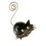 Black and green Metal Cat Note Photo Card Holder