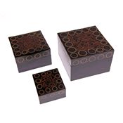 Fair Trade Cinnamon Wood Box Set » £13.99 - Fair Trade Christmas Gifts