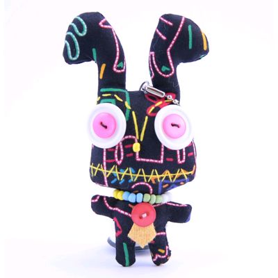 Fair Trade Funky Doll 02 » £3.99 - Fair Trade Keyrings & Mobile Charms