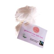 Fair Trade Geranium Rose Bath Melt » £1.45 - Fair Trade Stocking Fillers