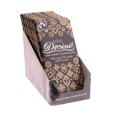 Fair Trade Divine 70% Dark Chocolate » £1.39 - Fair Trade Product
