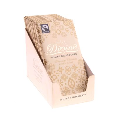 Fair Trade Divine White Chocolate » £1.39 - Fair Trade Easter Gifts