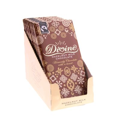 Fair Trade Divine Hazelnut Milk Chocolate » £1.39 - Fair Trade Product