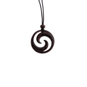 Fair Trade Wooden Spiral Pendant » £5.99 - Fair Trade Wooden Carvings