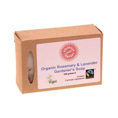 Fair Trade Rosemary and Lavender Gardeners Hand Soap » £2.99 - Fair Trade Soaps