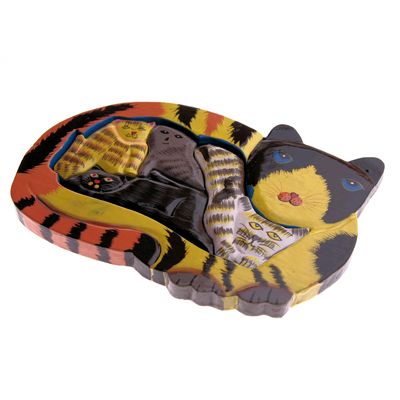 Fair Trade Cat Puzzle » £4.99 - Fair Trade Toys