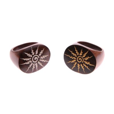 Fair Trade Wooden Star Ring » £2.59 - Fair Trade Jewellery