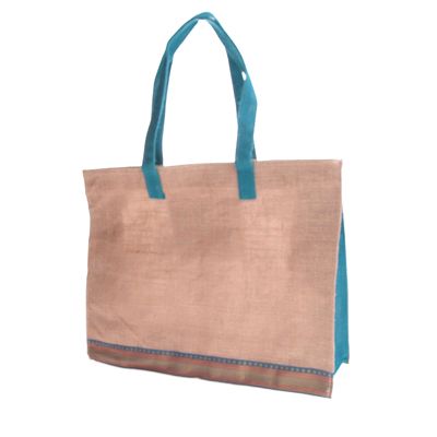 Fair Trade Jute Shopping Bag - Ribbon Design » £5.99 - Fair Trade Bags, Purses &  Shawls