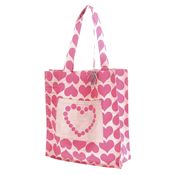Fair Trade Pink Hearts Bag » £5.99 - Fair Trade Valentines Day Gifts