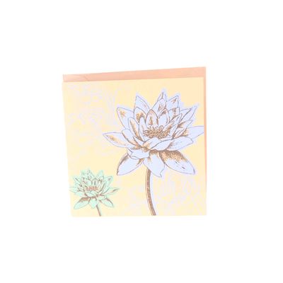 Fair Trade Blue Flower Card » £2.25 - Fair Trade Cards