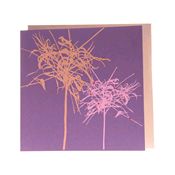 Fair Trade Purple Abstract Card » £2.25 - Fair Trade Cards