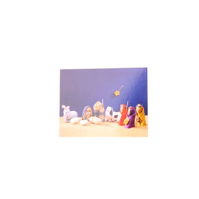 Fair Trade Arpillera Nativity  Card » £0.99 - Fair Trade Christmas Gifts