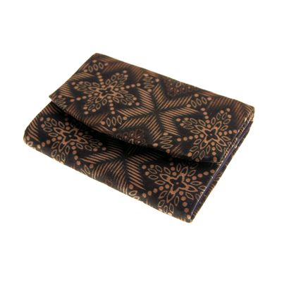 Fair Trade Batik Purse - Dark Green » £2.99 - Fair Trade Bags & Purses