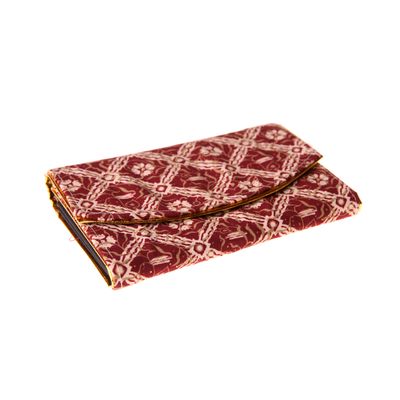 Fair Trade Large Batik Purse - Crimson » £3.99 - Fair Trade Bags & Purses