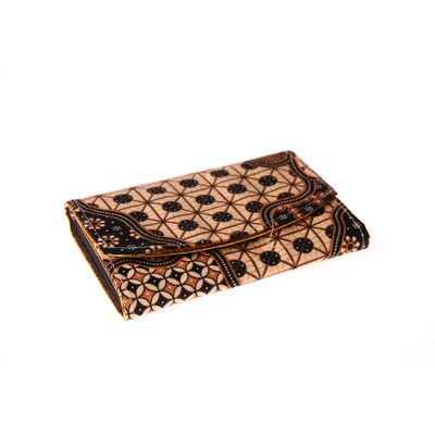 Fair Trade Large Batik Purse - Black and Brown » £3.99 - Fair Trade Bags & Purses