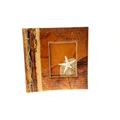 Fair Trade Starfish Photo Album - Brown Leaf » £7.25 - Fair Trade Stationery