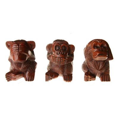 Fair Trade Three Wise Monkeys » £27.99 - Fair Trade Product