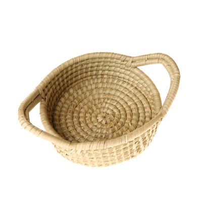 Fair Trade Round Handled Basket (Medium) » £2.50 - Fair Trade Baskets