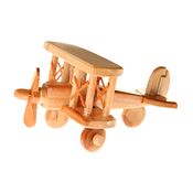 Fair Trade Wooden Bi-plane model » £4.99 - Fair Trade Fathers Day Gifts