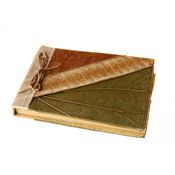 Fair Trade Small Leaf Notebook » £1.49 - Fair Trade Stationery