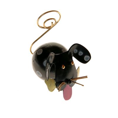 Fair Trade Dog Card Holder Ornament » £4.99 - Fair Trade Stationery & Office
