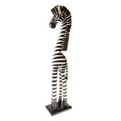 Fair Trade Standing Zebra (60cm) » £14.99 - Fair Trade Wooden Carvings