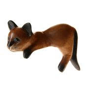 Fair Trade Carved Wooden Shelf Cat » £8.99 - Fair Trade Wooden Carvings