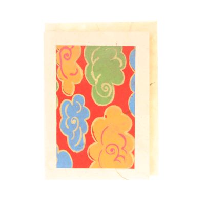Fair Trade Colourful Clouds Card » £1.50 - Fair Trade Cards