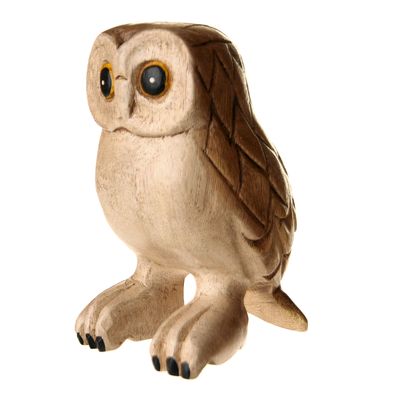 Fair Trade Wooden Barn Owl » £14.99 - Fair Trade Wooden Carvings