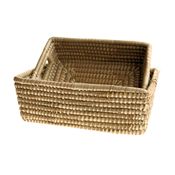 Straight Handled Hamper Basket Set
