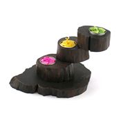 Fair Trade Teak Tealight Twister » £12.99 - Fair Trade Wooden Carvings