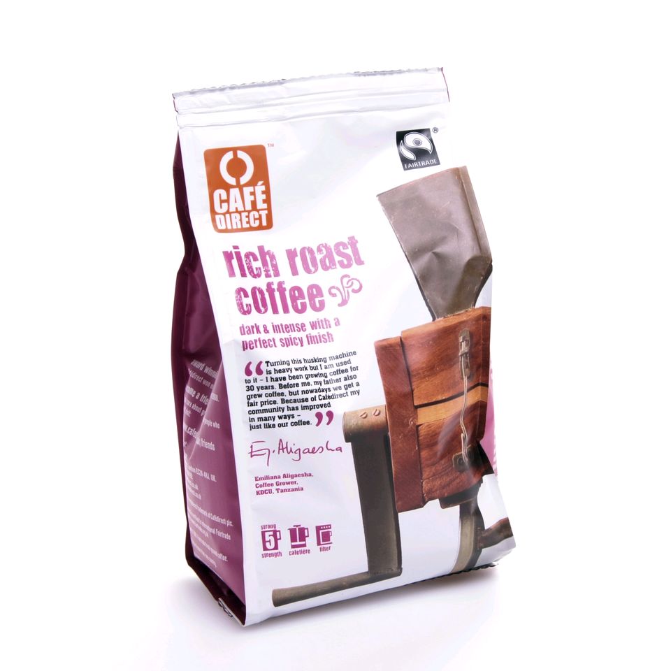 Fair Trade Cafe Direct Rich Roast Coffee » £2.99 - Fair Trade Product